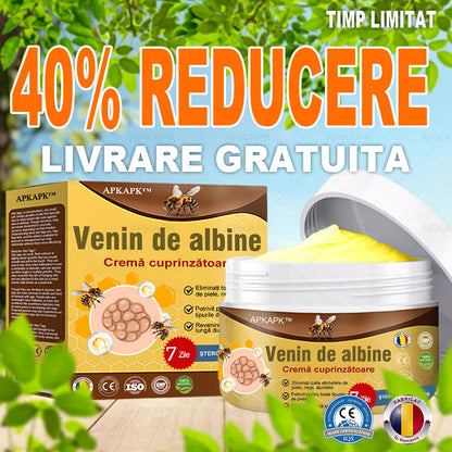 APKAPK™ Cremă Complexă cu Venin de Albine 🌿 Aprobată și Recomandată de AAD